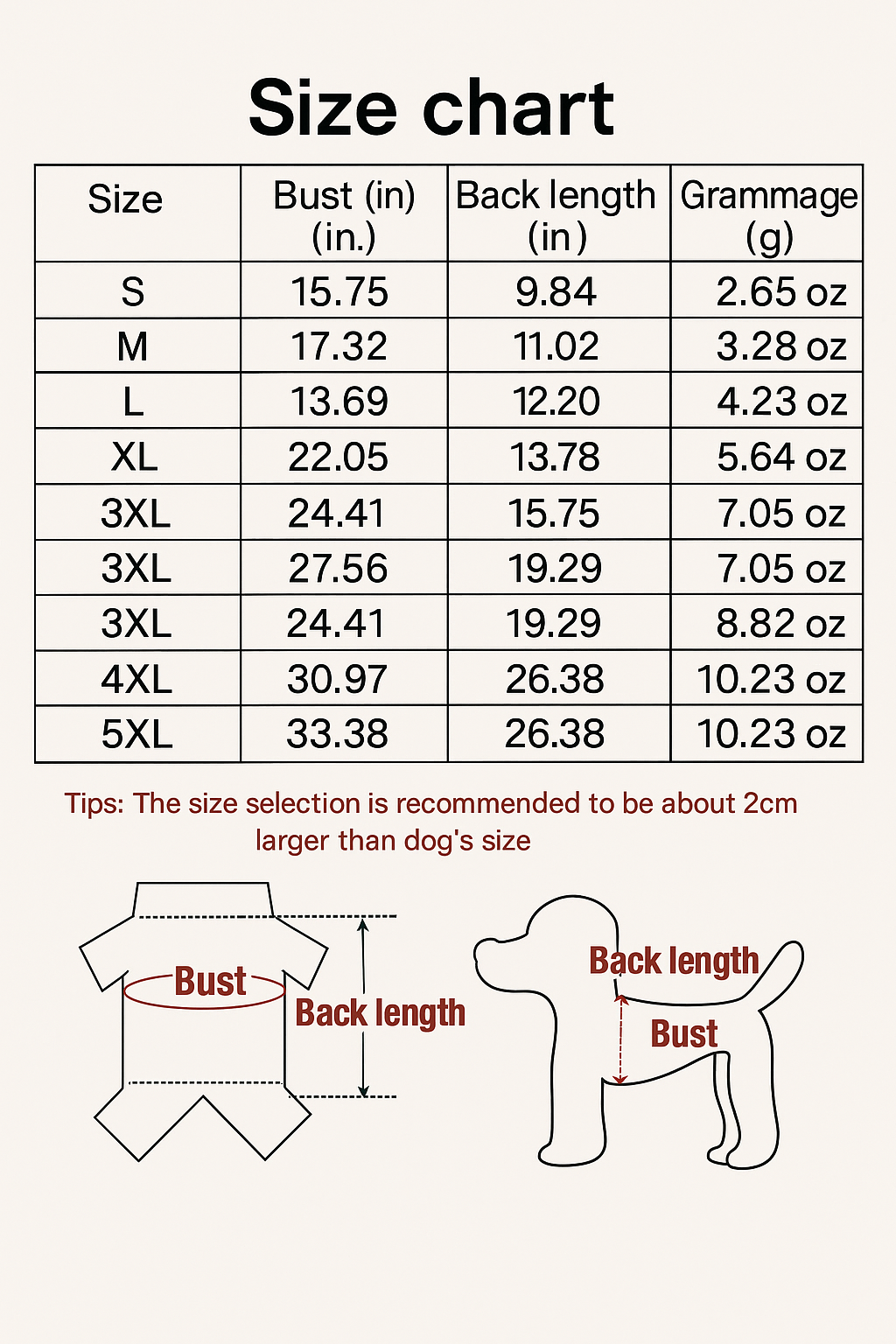 The Dog Face Winter Down Jacket Warm Thick Duck Down Vest for Small and Medium Dogs