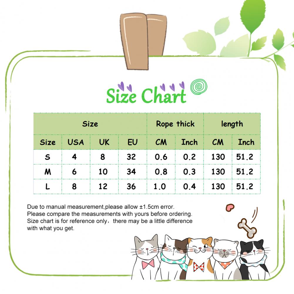 Pretty Walking Dog Leash Strong Toughness Anti Crack Traction Rope for Daily Walks and Training