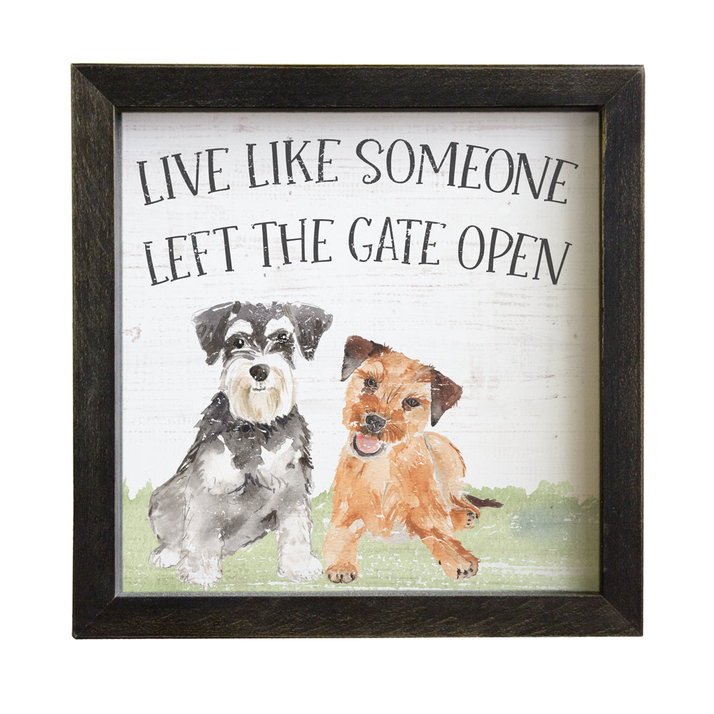 Doggie picture frame