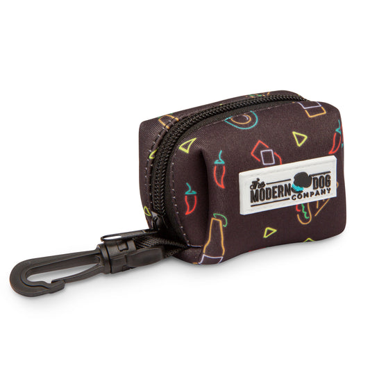 The Modern Dog Company - Retro Taco Tuesday Poop Bag Holder