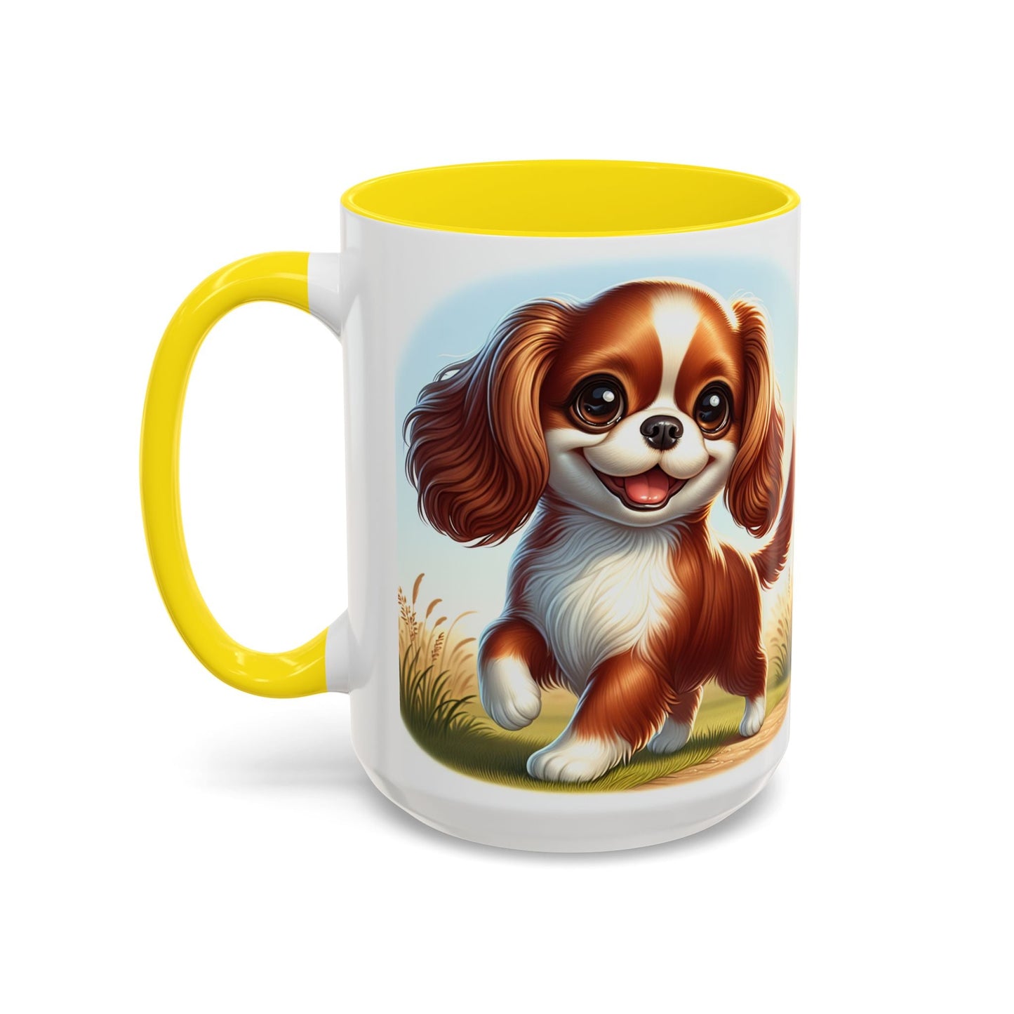 English Toy Spaniel Accent Coffee Mug - Perfect Gift for Dog Lovers