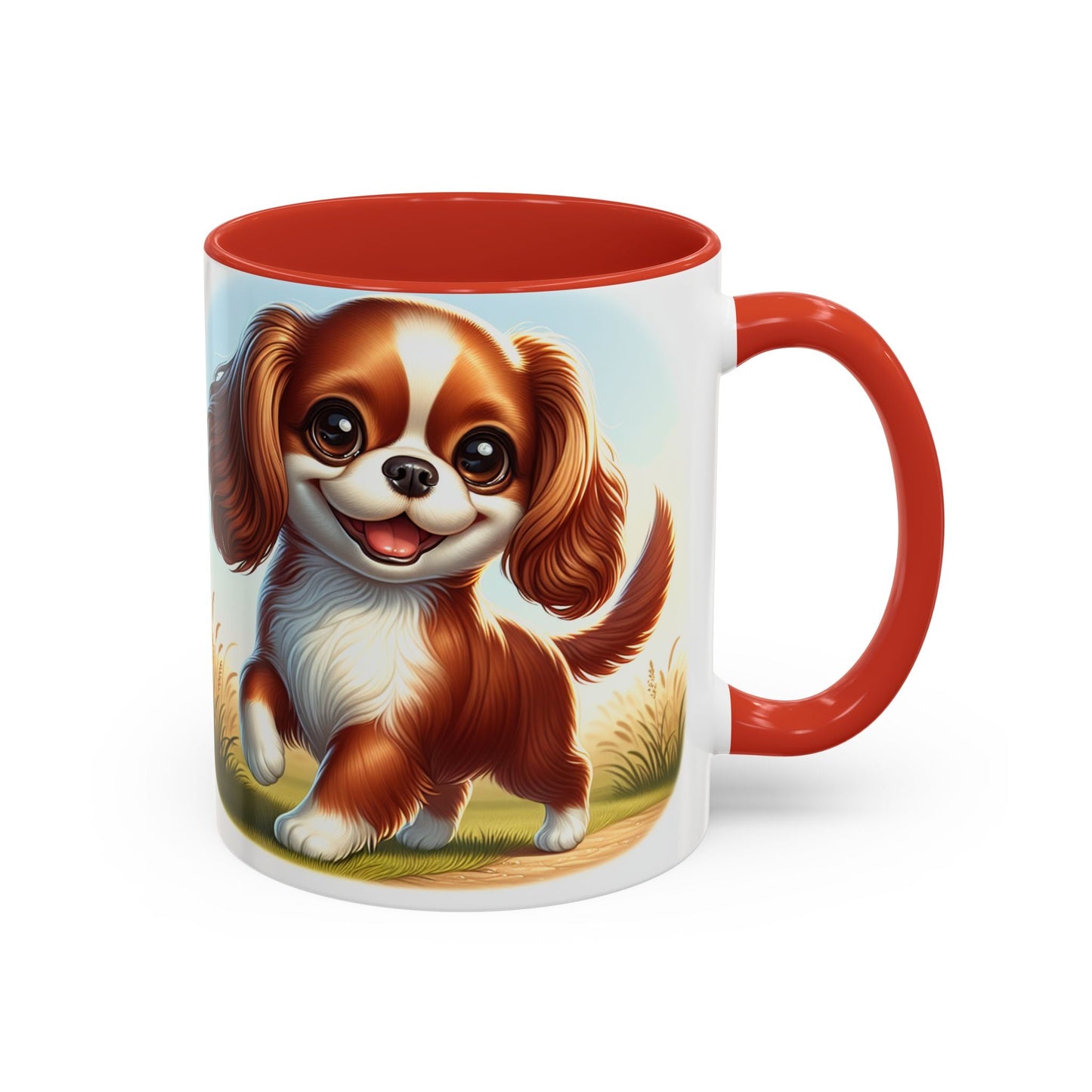 English Toy Spaniel Accent Coffee Mug - Perfect Gift for Dog Lovers