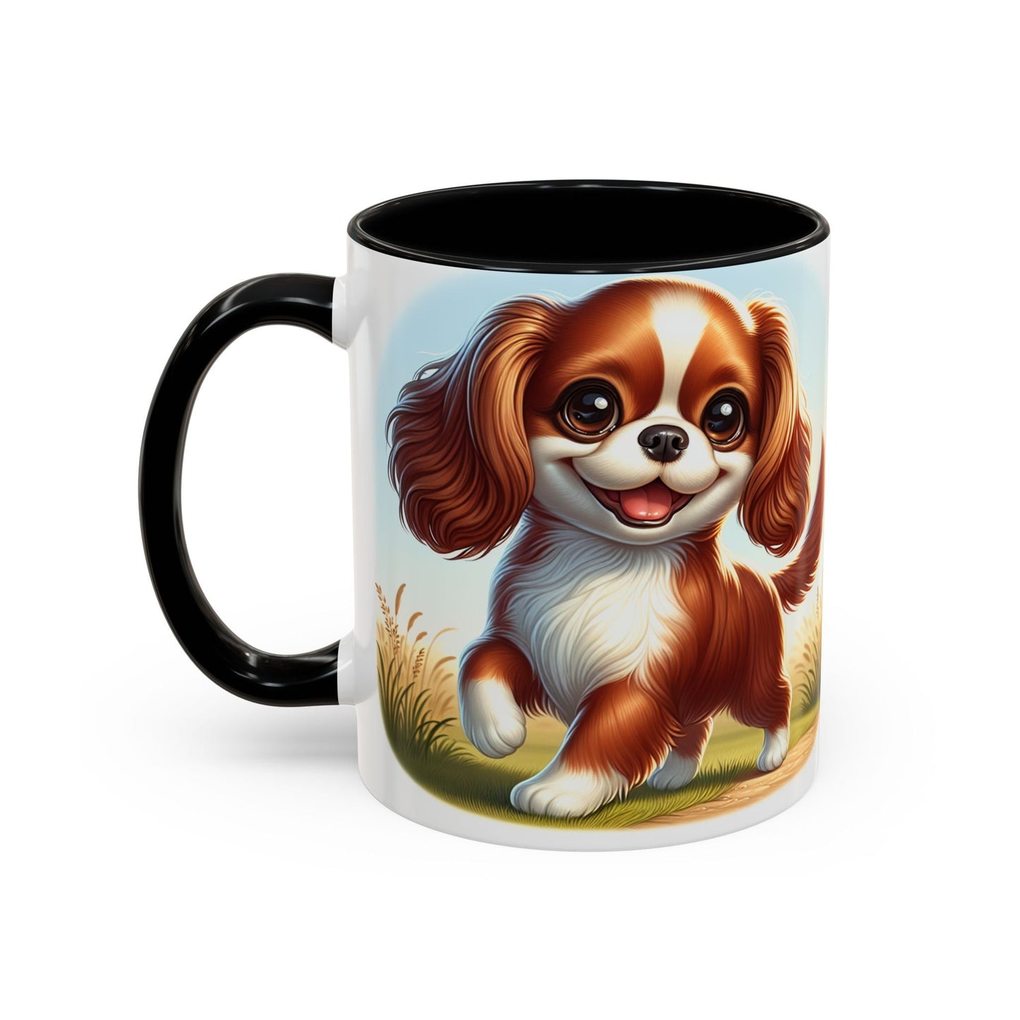 English Toy Spaniel Accent Coffee Mug - Perfect Gift for Dog Lovers