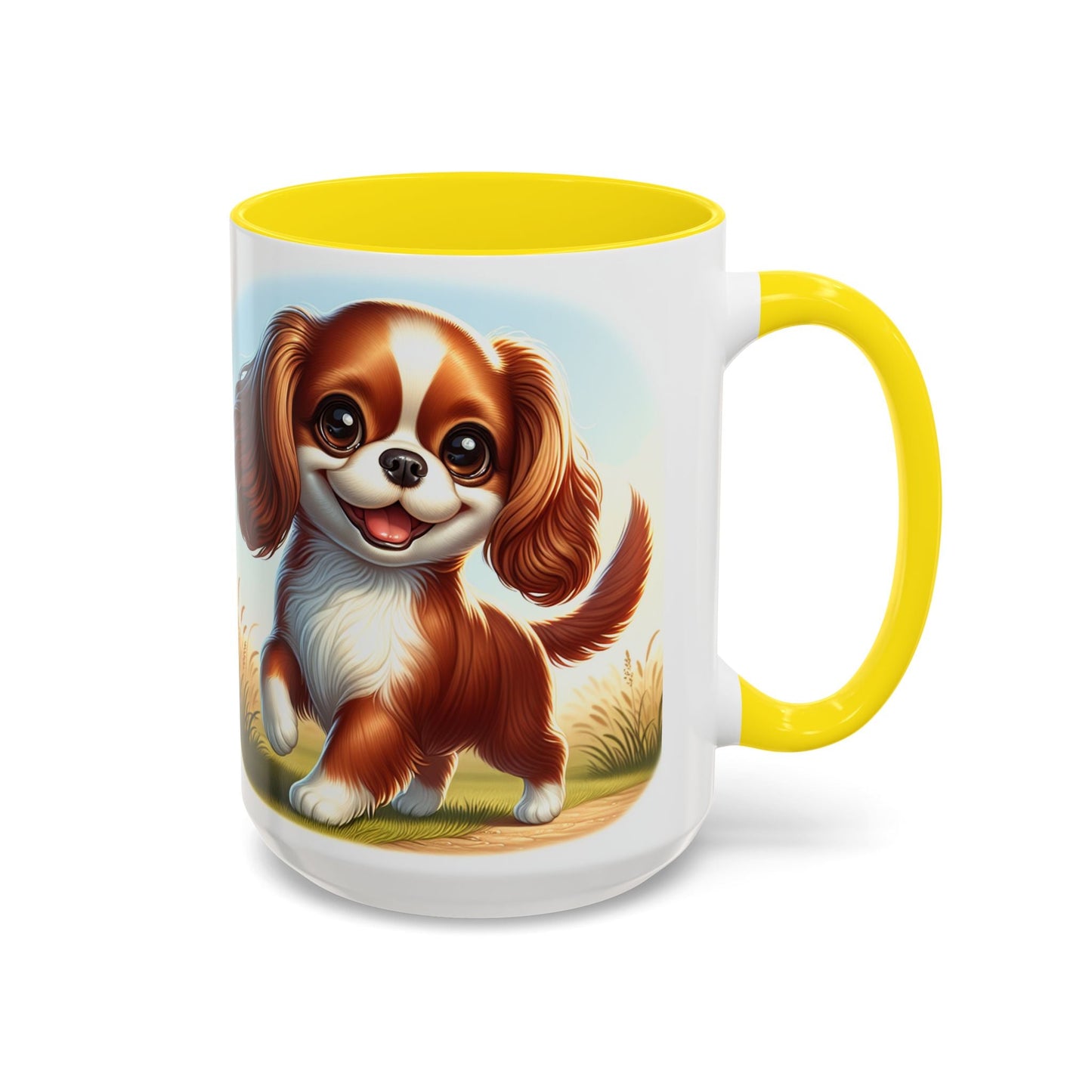 English Toy Spaniel Accent Coffee Mug - Perfect Gift for Dog Lovers