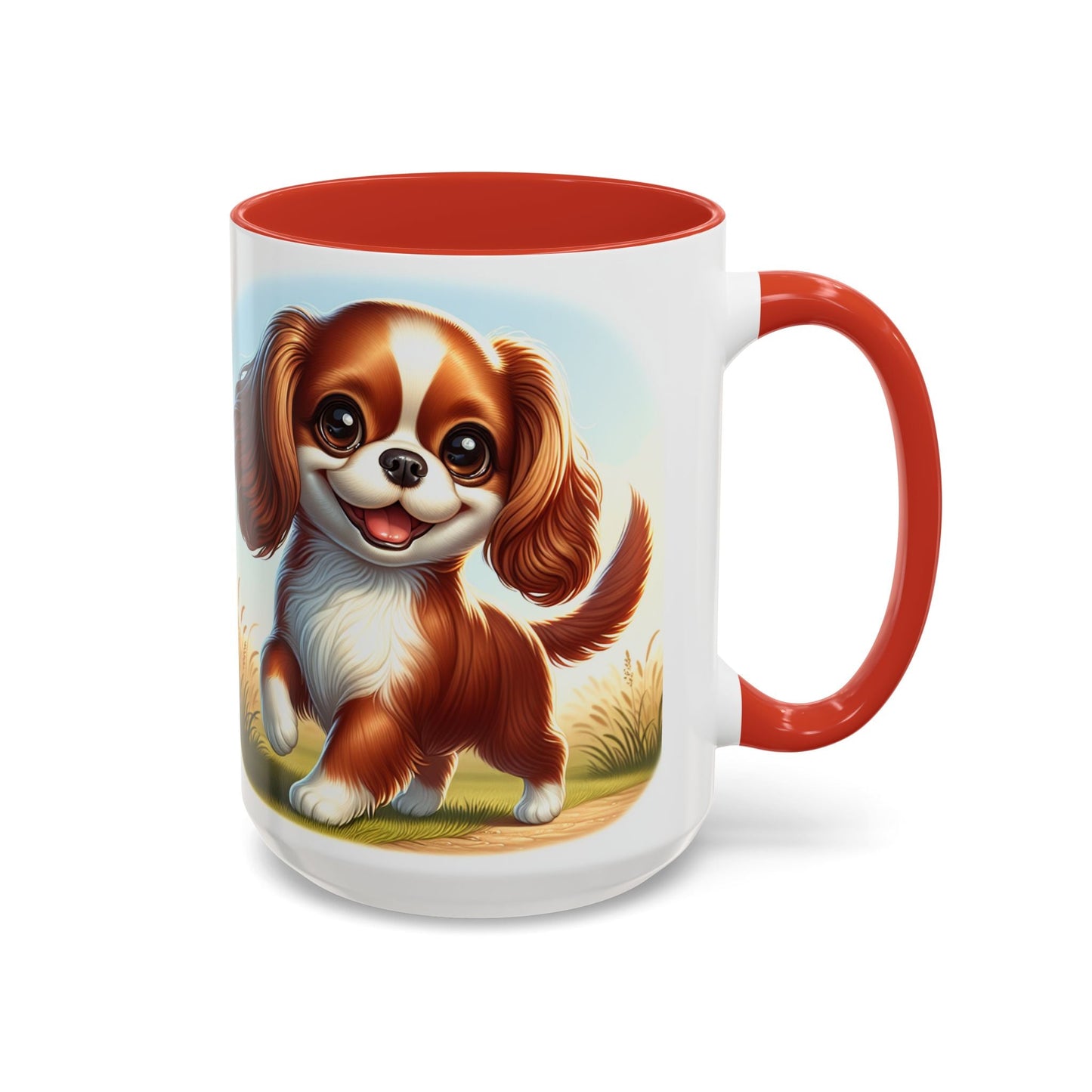 English Toy Spaniel Accent Coffee Mug - Perfect Gift for Dog Lovers