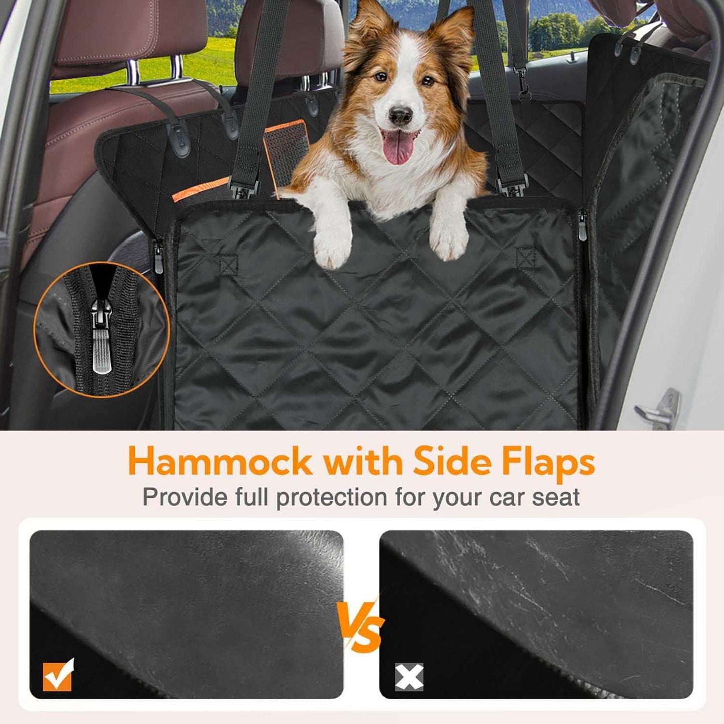 back seat Waterproof Dog Cover