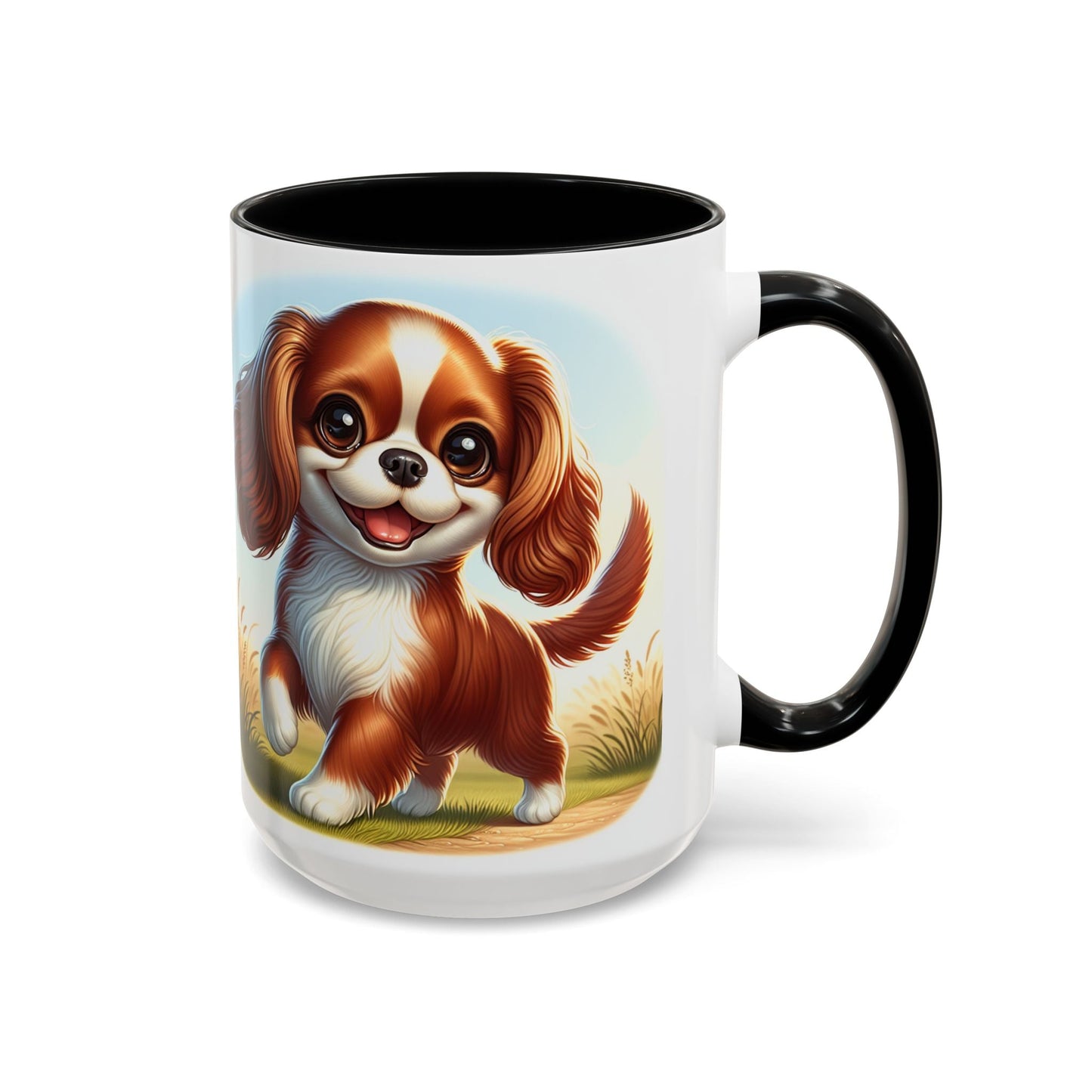 English Toy Spaniel Accent Coffee Mug - Perfect Gift for Dog Lovers