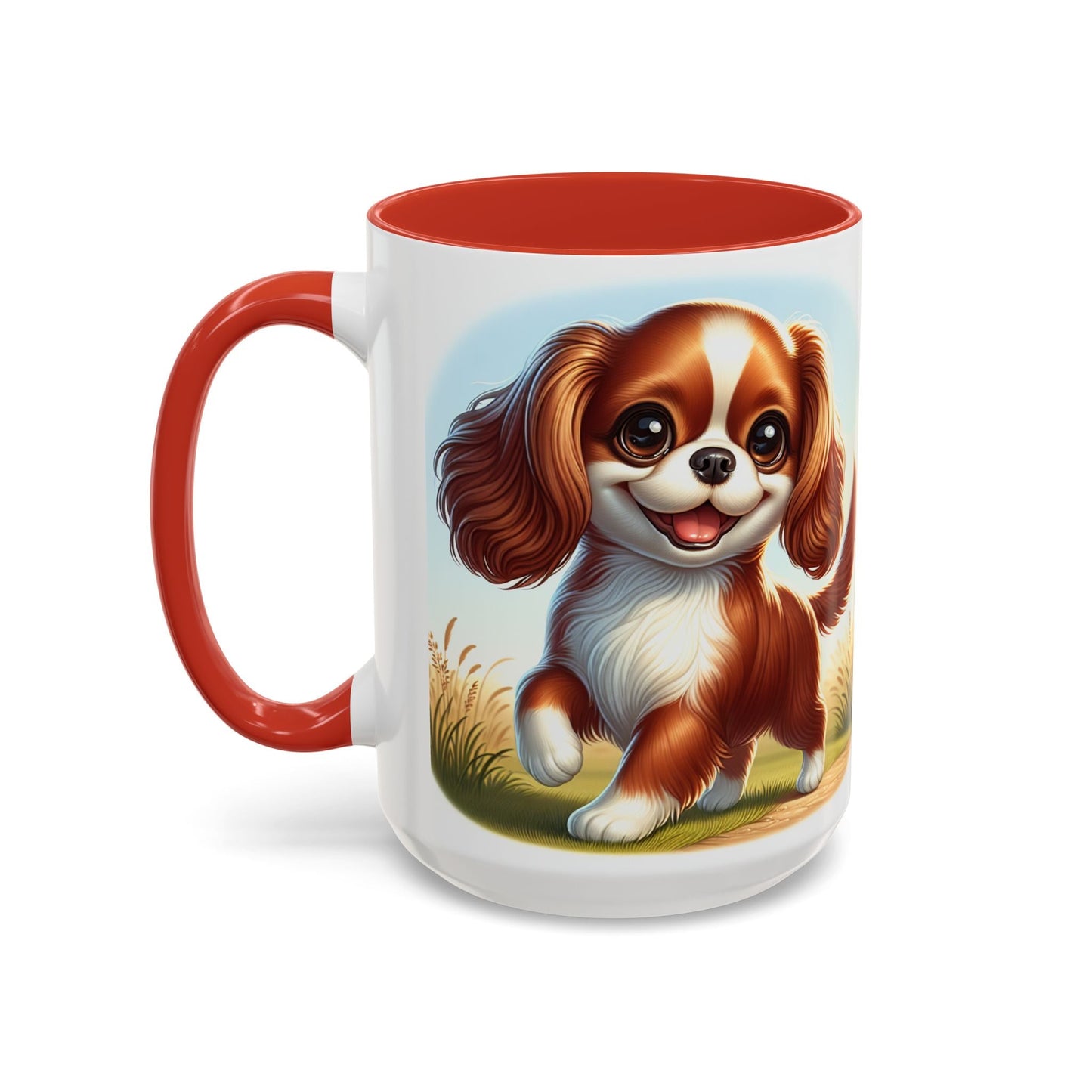 English Toy Spaniel Accent Coffee Mug - Perfect Gift for Dog Lovers