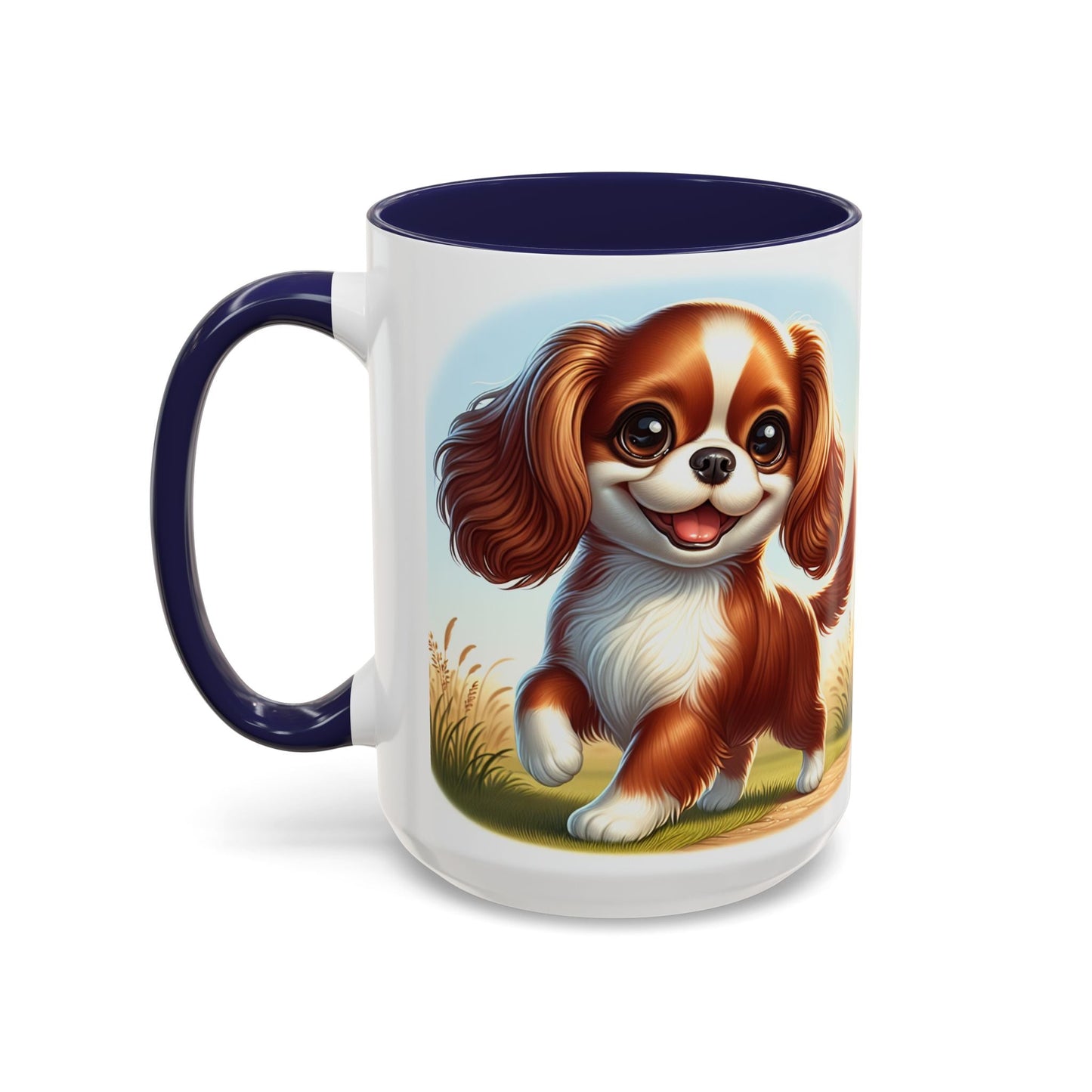 English Toy Spaniel Accent Coffee Mug - Perfect Gift for Dog Lovers