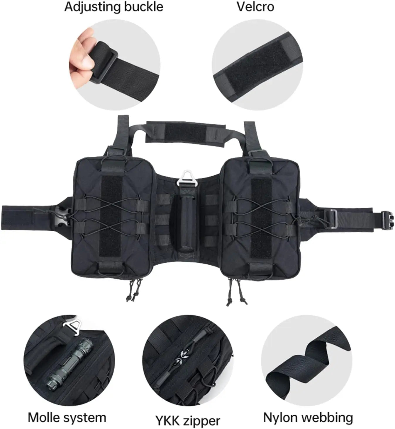 Tactical Dog Backpack