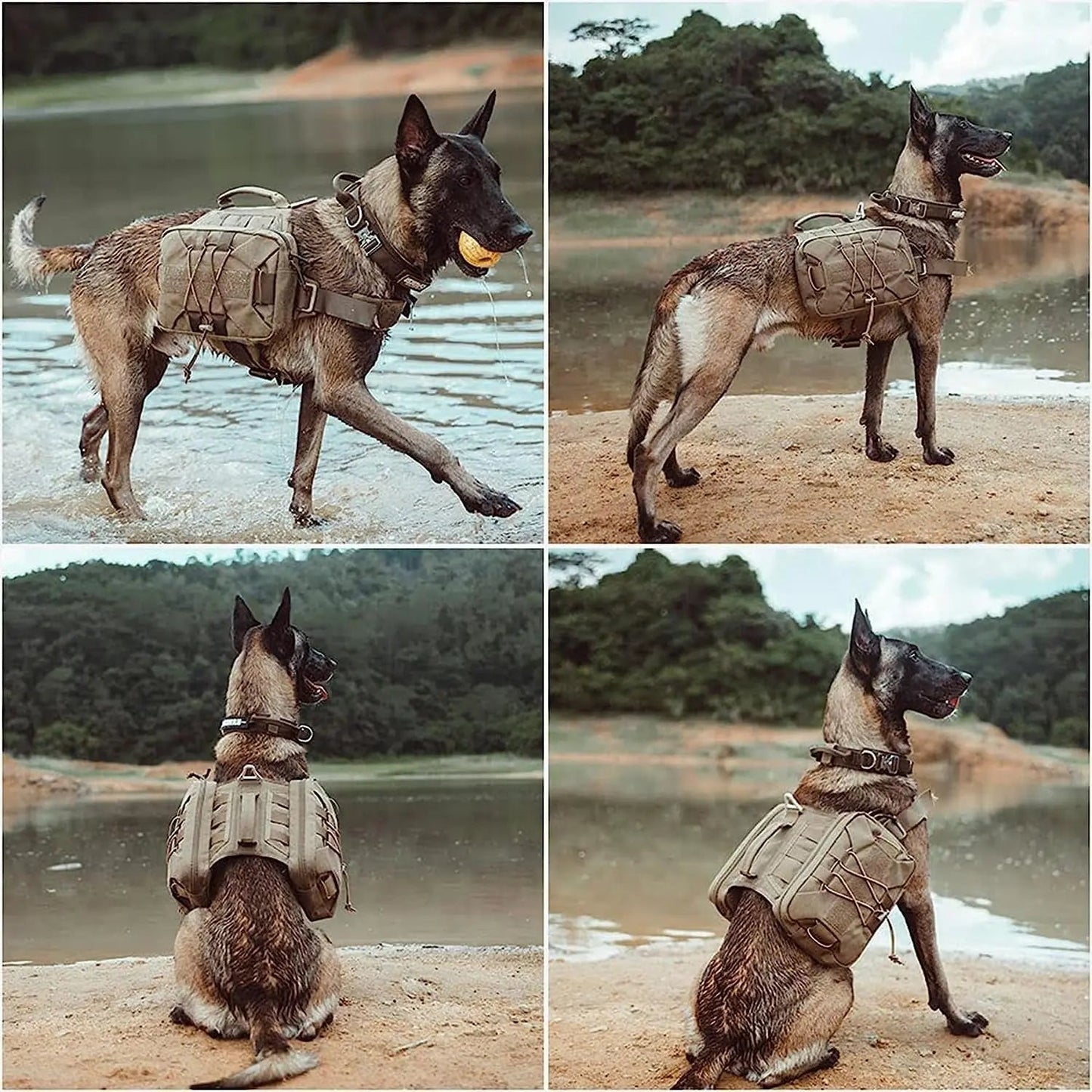 Tactical Dog Backpack