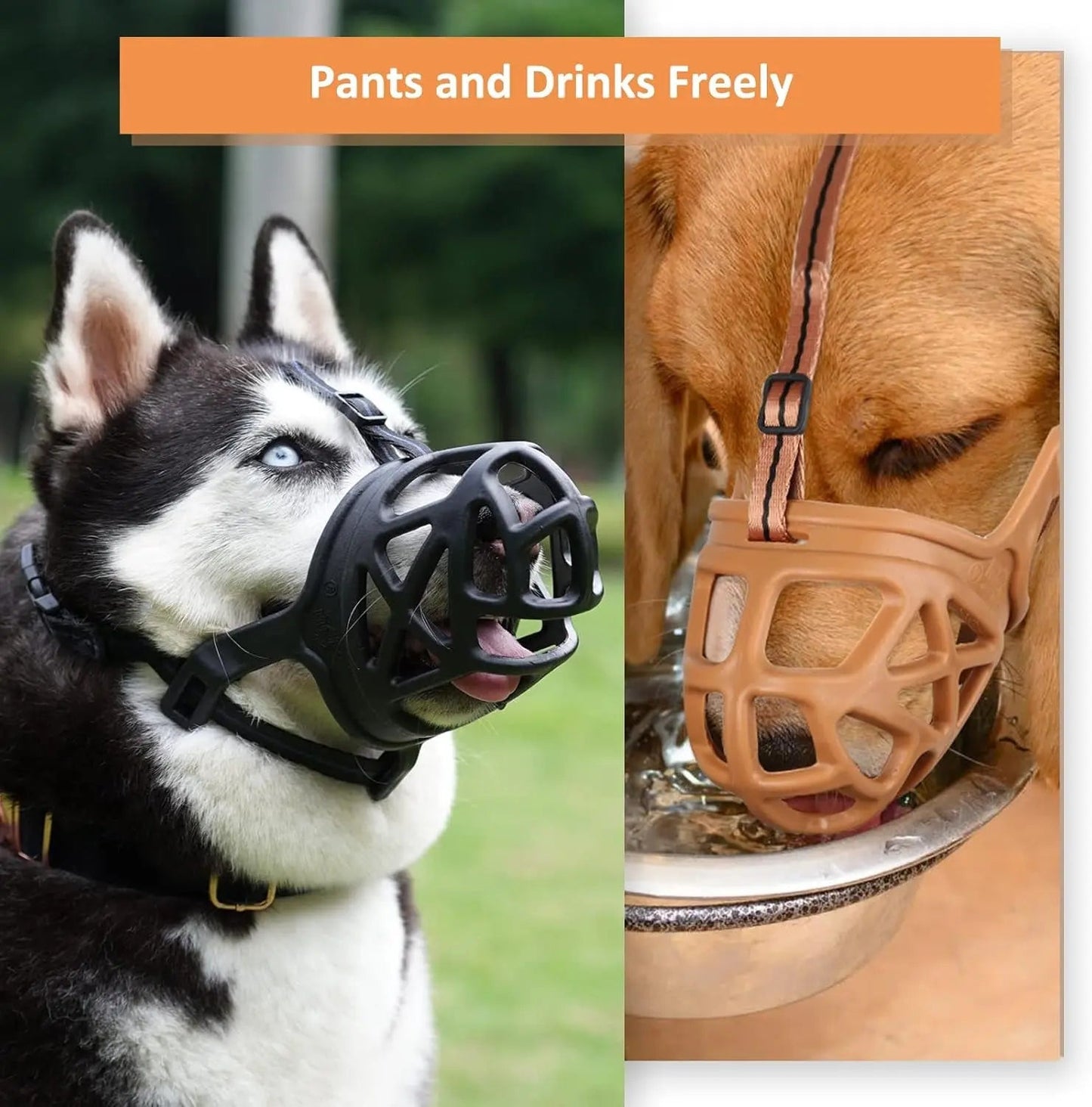Adjustable Anti-Bite Training Muzzle
