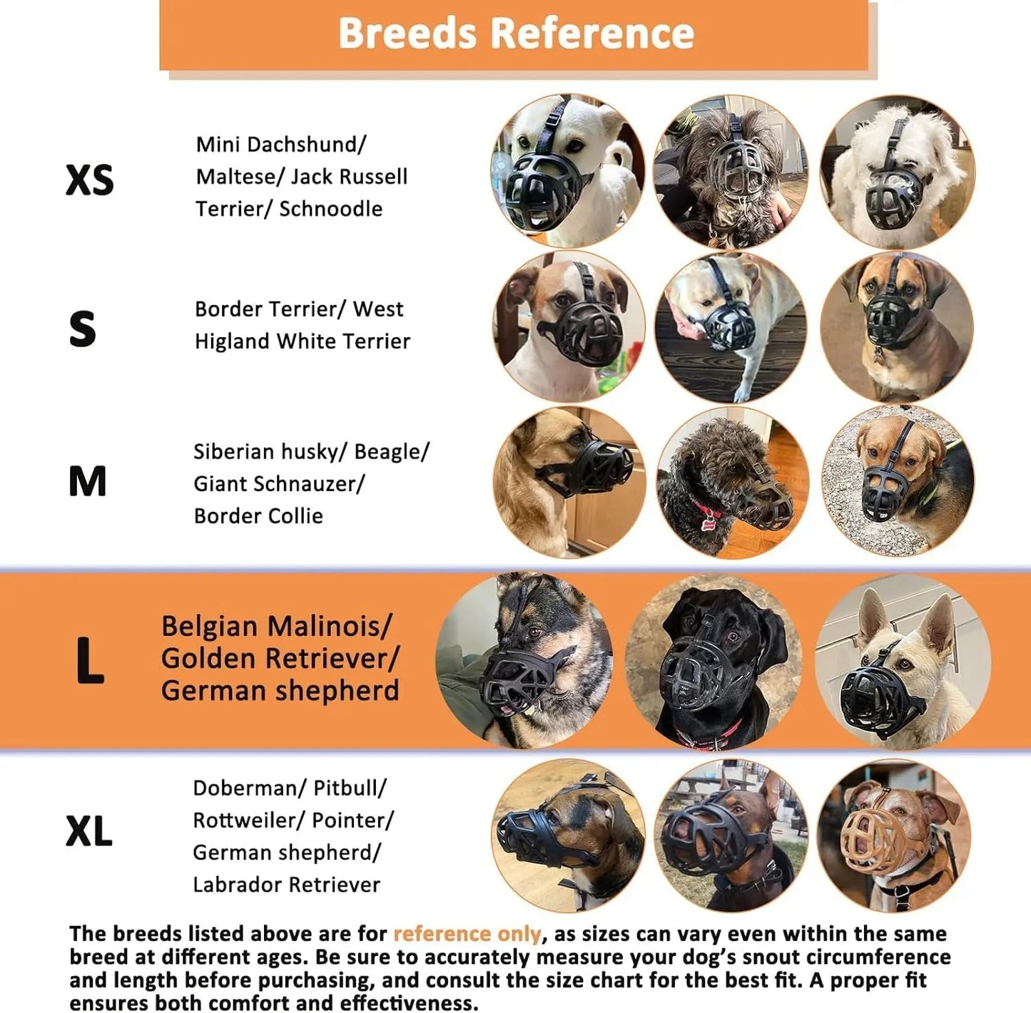 Adjustable Anti-Bite Training Muzzle