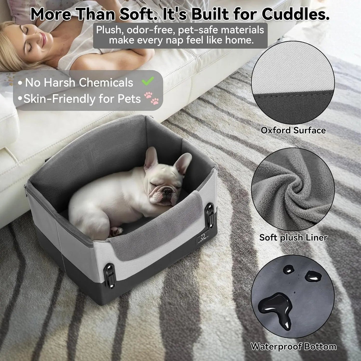 Dog Car Seat Booster for Small Dogs