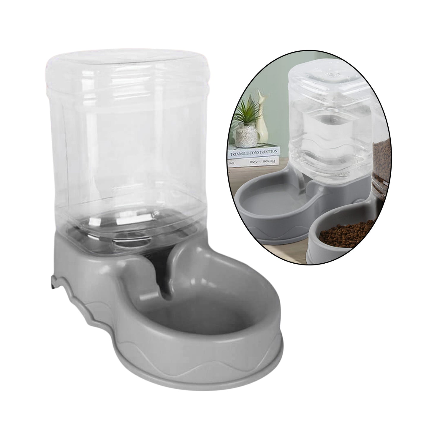 3.5L Automatic Pet Feeder and Water Dispenser for Dogs