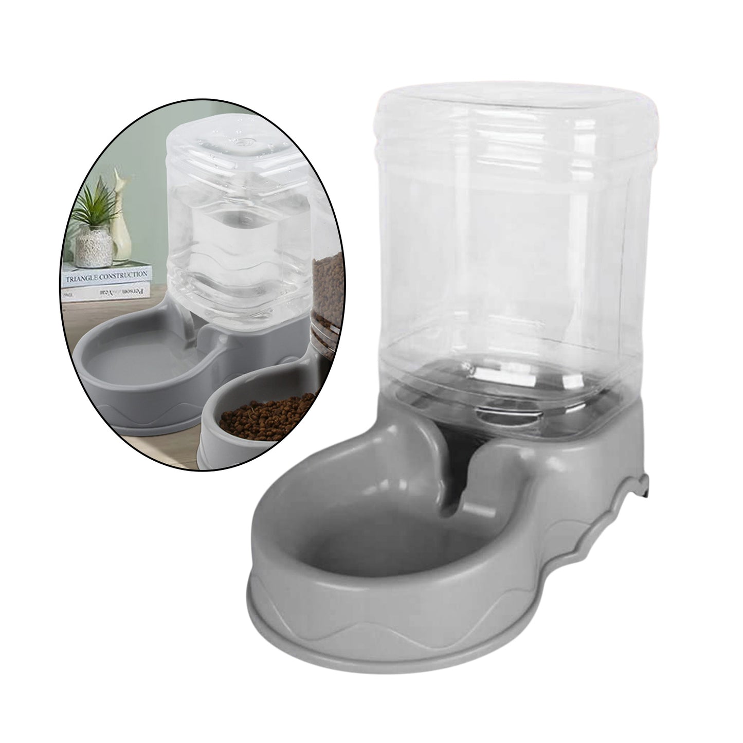3.5L Automatic Pet Feeder and Water Dispenser for Dogs