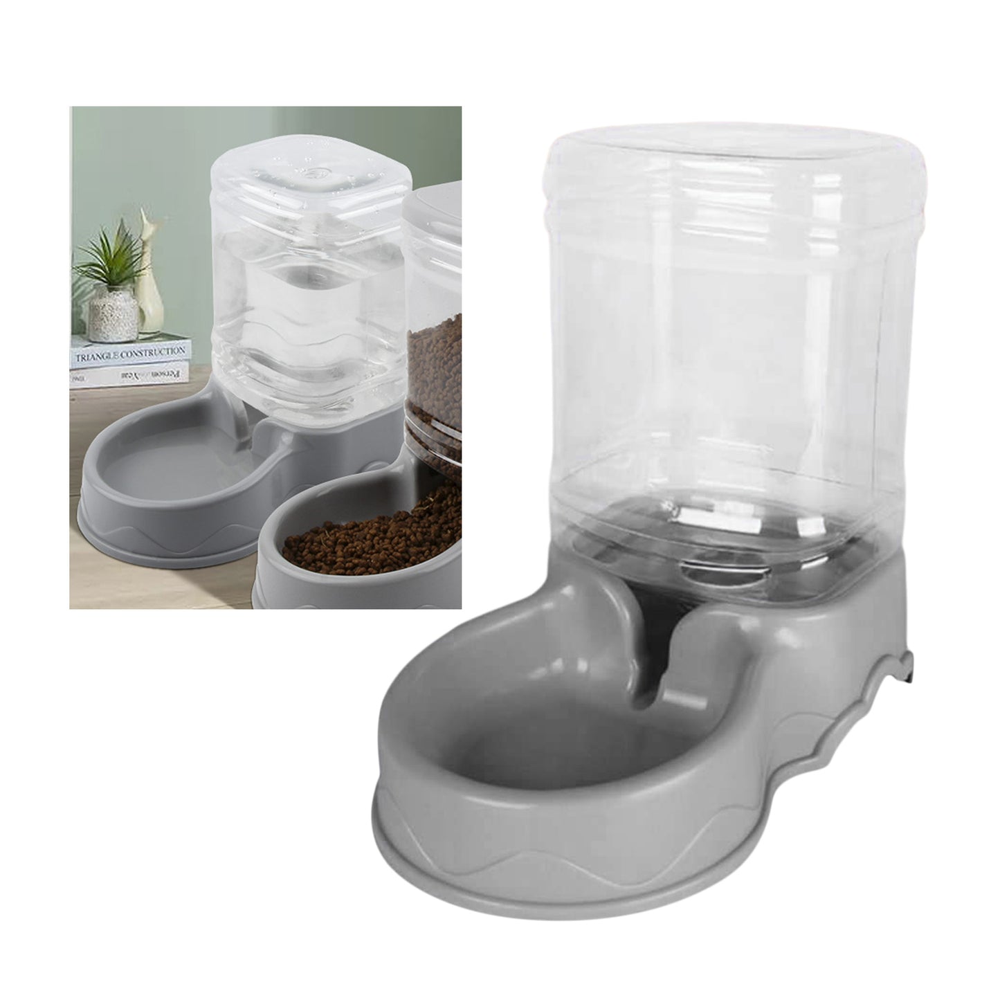 3.5L Automatic Pet Feeder and Water Dispenser for Dogs