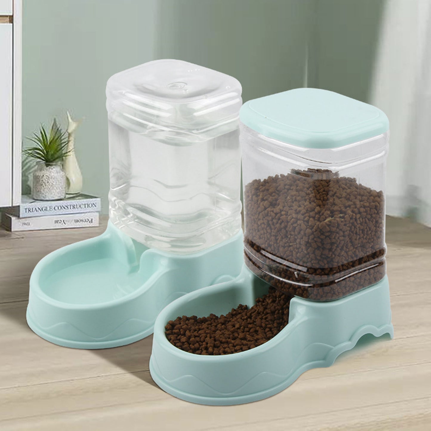 3.5L Automatic Pet Feeder and Water Dispenser for Dogs