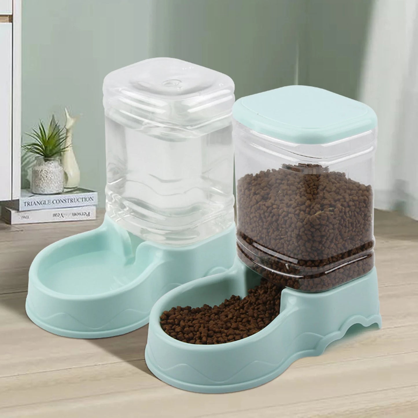 3.5L Automatic Pet Feeder and Water Dispenser for Dogs