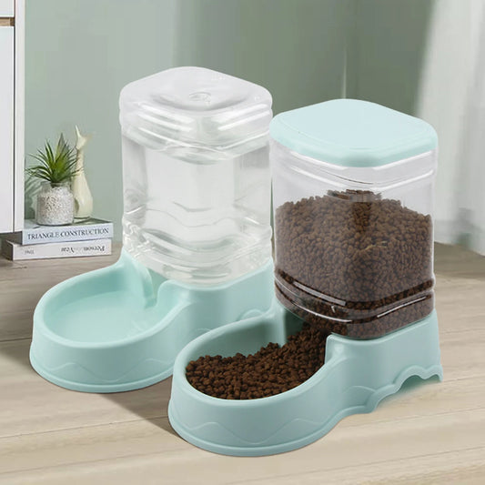 3.5L Automatic Pet Feeder and Water Dispenser for Dogs