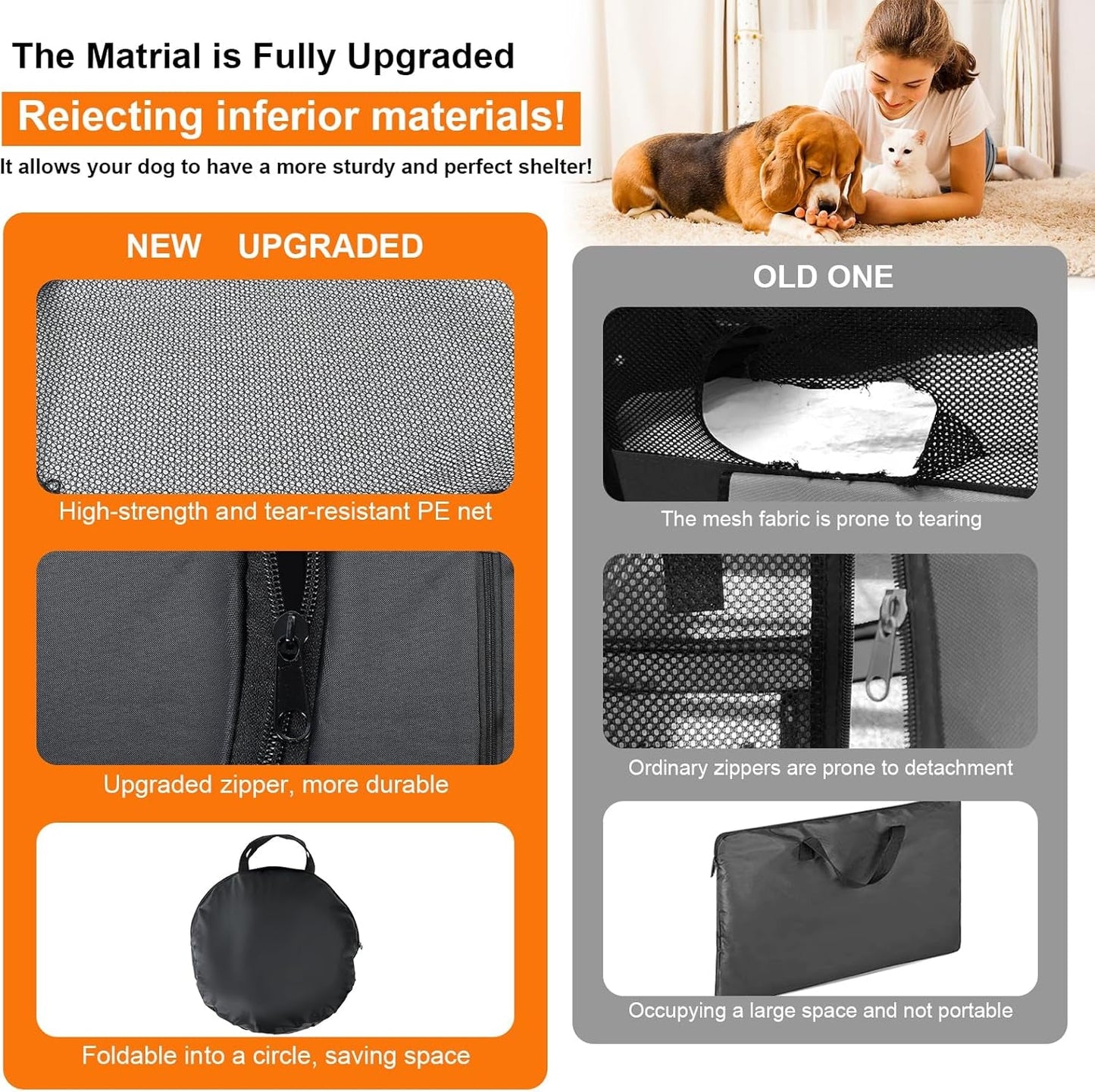 Portable Cat & Dog Playpen