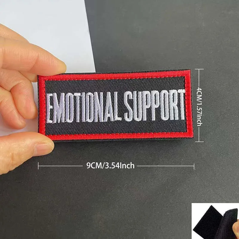 Service Dog & Training Patch Set – Removable Hook-and-Loop Badges for Service Dogs, ESAs, Therapy Dogs & Working Pets