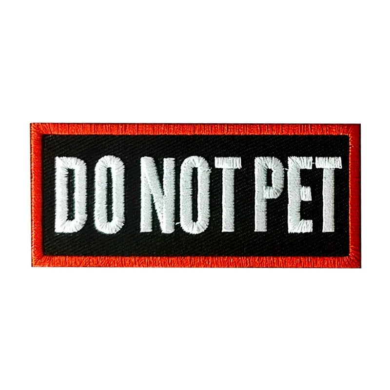 Service Dog & Training Patch Set – Removable Hook-and-Loop Badges for Service Dogs, ESAs, Therapy Dogs & Working Pets