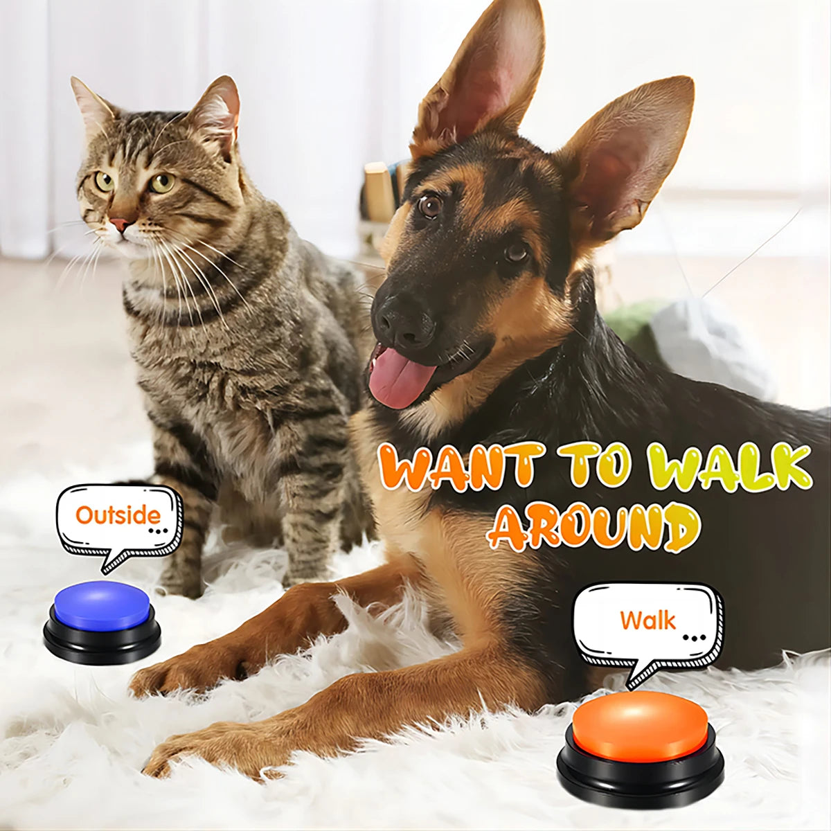 PawSpeak Communication Buttons