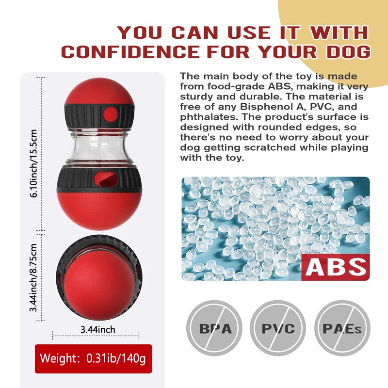 Borksy TreatTumbler IQ Toy