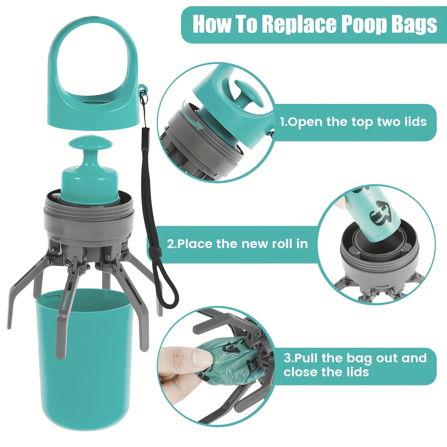ClawClean Poop Scooper