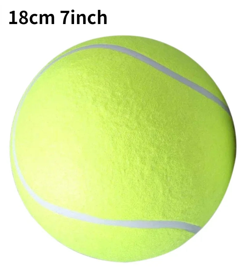 Giant Dog Tennis Ball 7 8 or 9.5 Inch Mega Play Ball for Chewing Fetch and Training