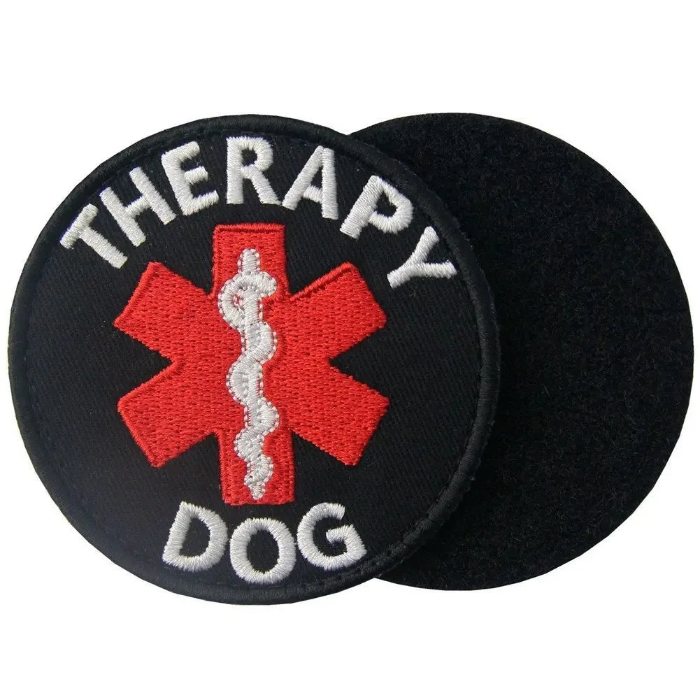 Service Dog & Training Patch Set – Removable Hook-and-Loop Badges for Service Dogs, ESAs, Therapy Dogs & Working Pets