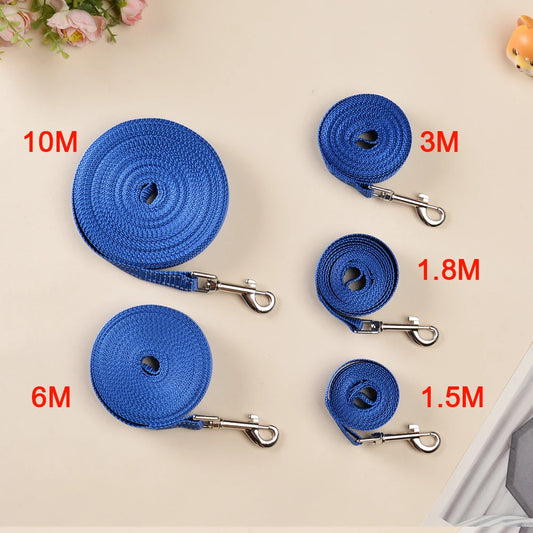 Nylon Reflective Dog Leash Long Training and Walking Lead for Small Medium and Large Dogs