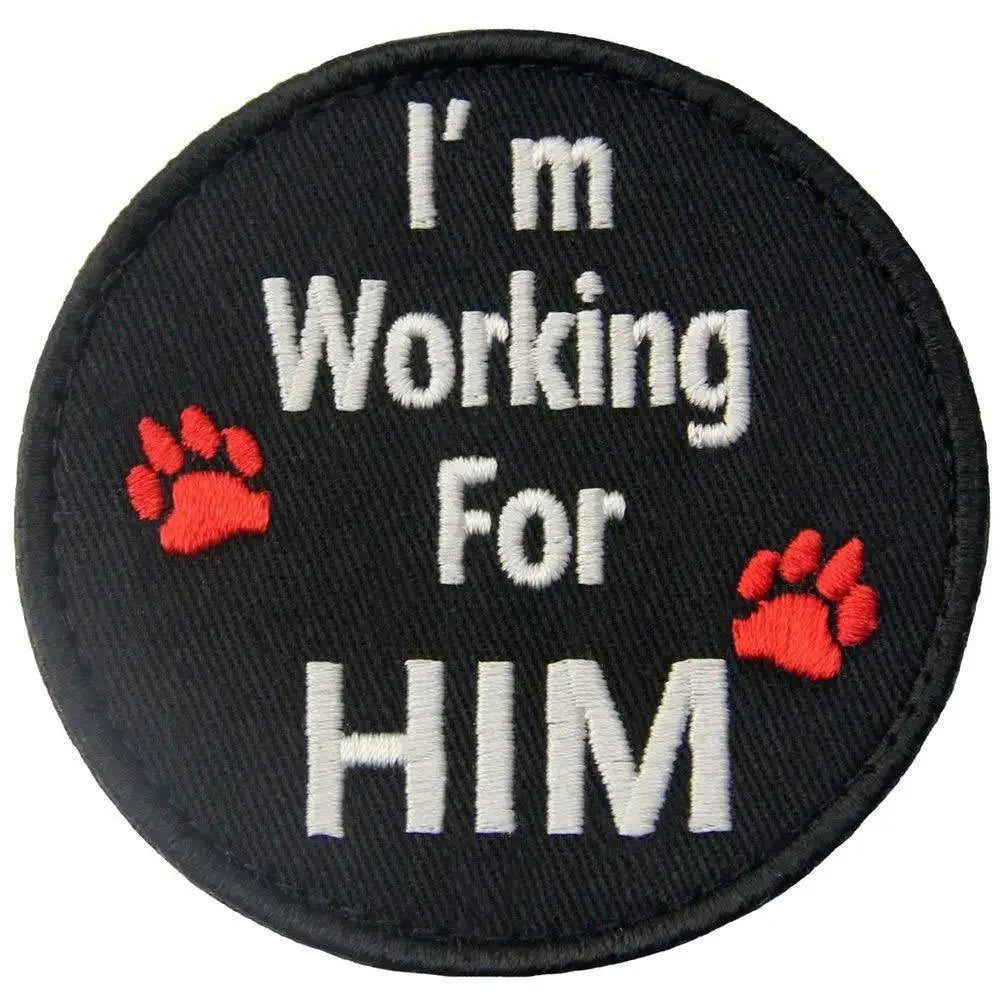 Service Dog & Training Patch Set – Removable Hook-and-Loop Badges for Service Dogs, ESAs, Therapy Dogs & Working Pets