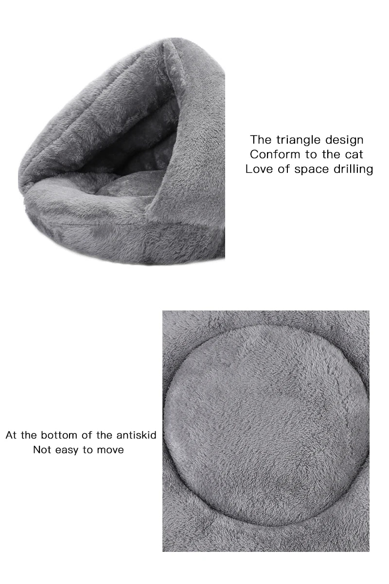 SnuggleShell Triangular Pet Bed