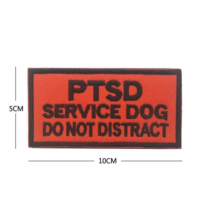 Service Dog & Training Patch Set – Removable Hook-and-Loop Badges for Service Dogs, ESAs, Therapy Dogs & Working Pets