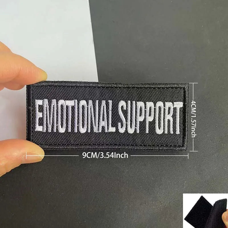 Service Dog & Training Patch Set – Removable Hook-and-Loop Badges for Service Dogs, ESAs, Therapy Dogs & Working Pets