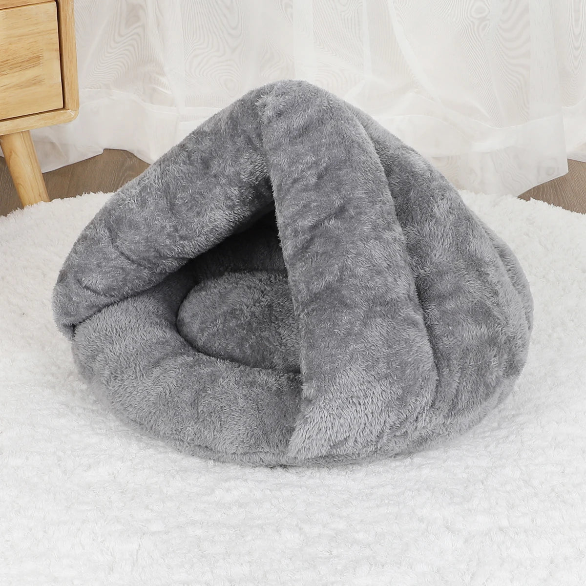 SnuggleShell Triangular Pet Bed