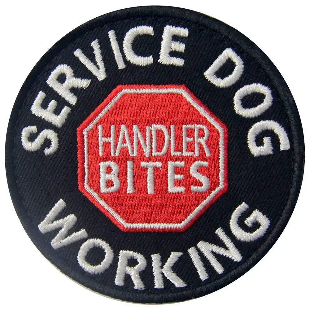 Service Dog & Training Patch Set – Removable Hook-and-Loop Badges for Service Dogs, ESAs, Therapy Dogs & Working Pets