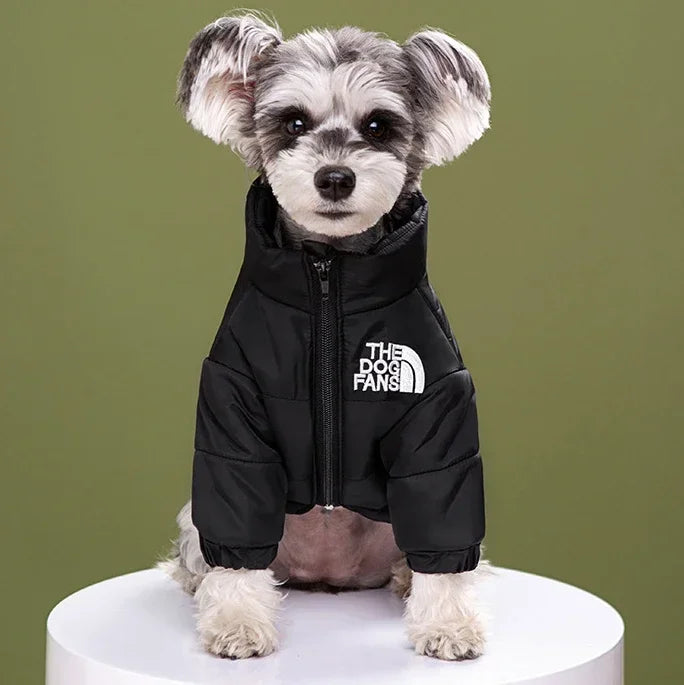 The Dog Face Winter Down Jacket Warm Thick Duck Down Vest for Small and Medium Dogs