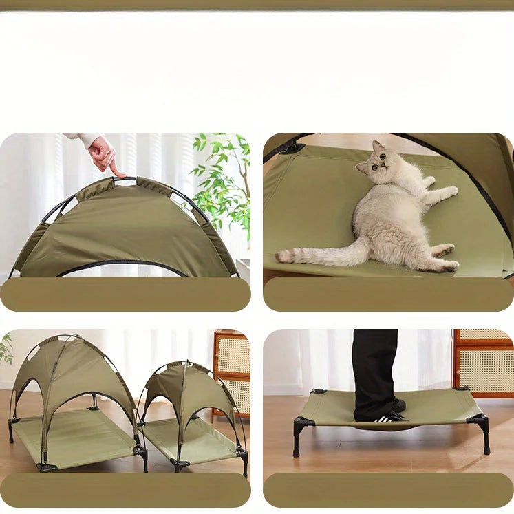 ShadeRise Elevated Pet Cot