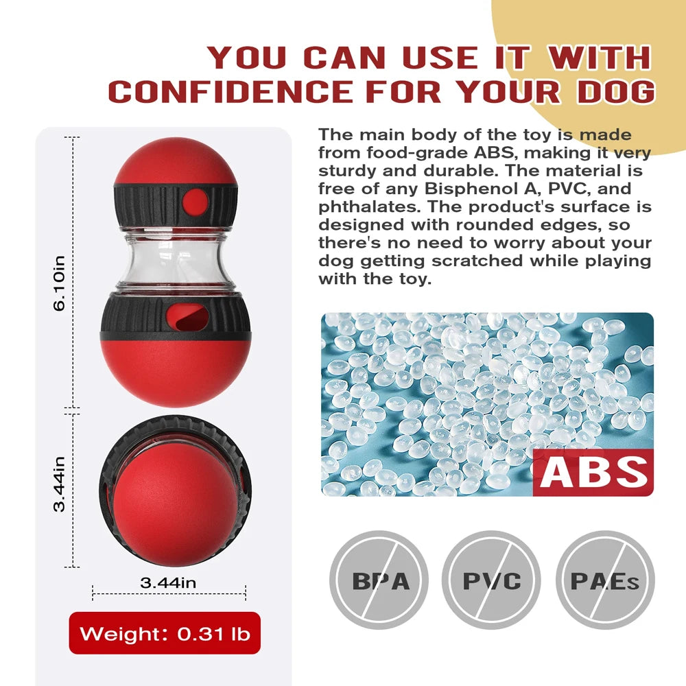 Borksy TreatTumbler IQ Toy