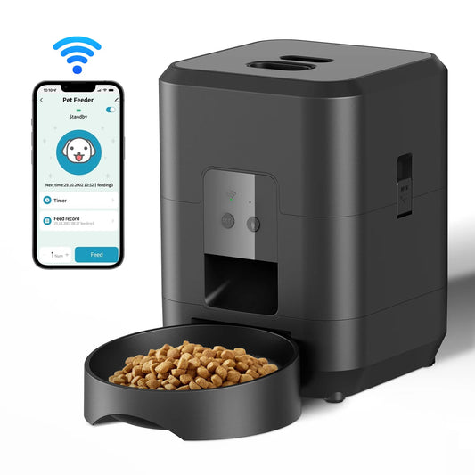Smart Pet Feeder Automatic for Cats and dog With Timed Quantitative Automatic feeding.