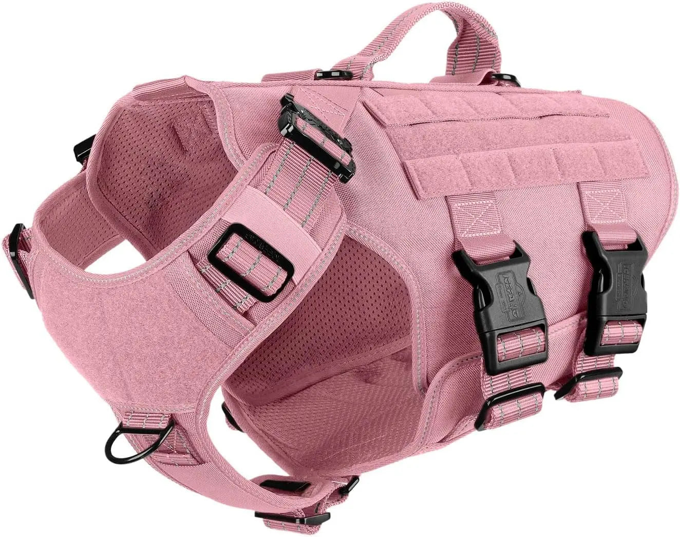 Tactical Dog Harness 6 Buckle No Pull MOLLE