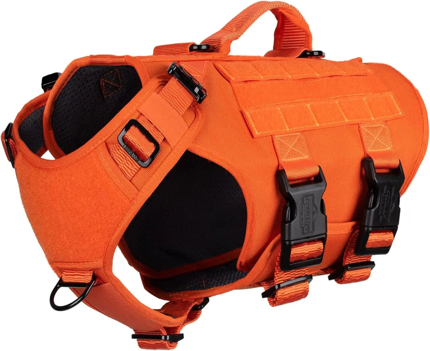 Tactical Dog Harness 6 Buckle No Pull MOLLE
