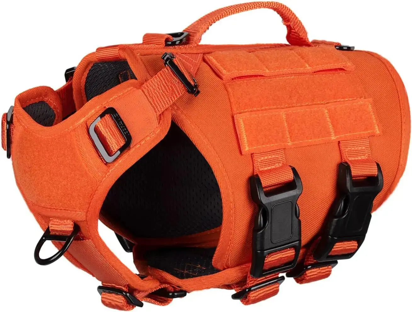 Tactical Dog Harness 6 Buckle No Pull MOLLE