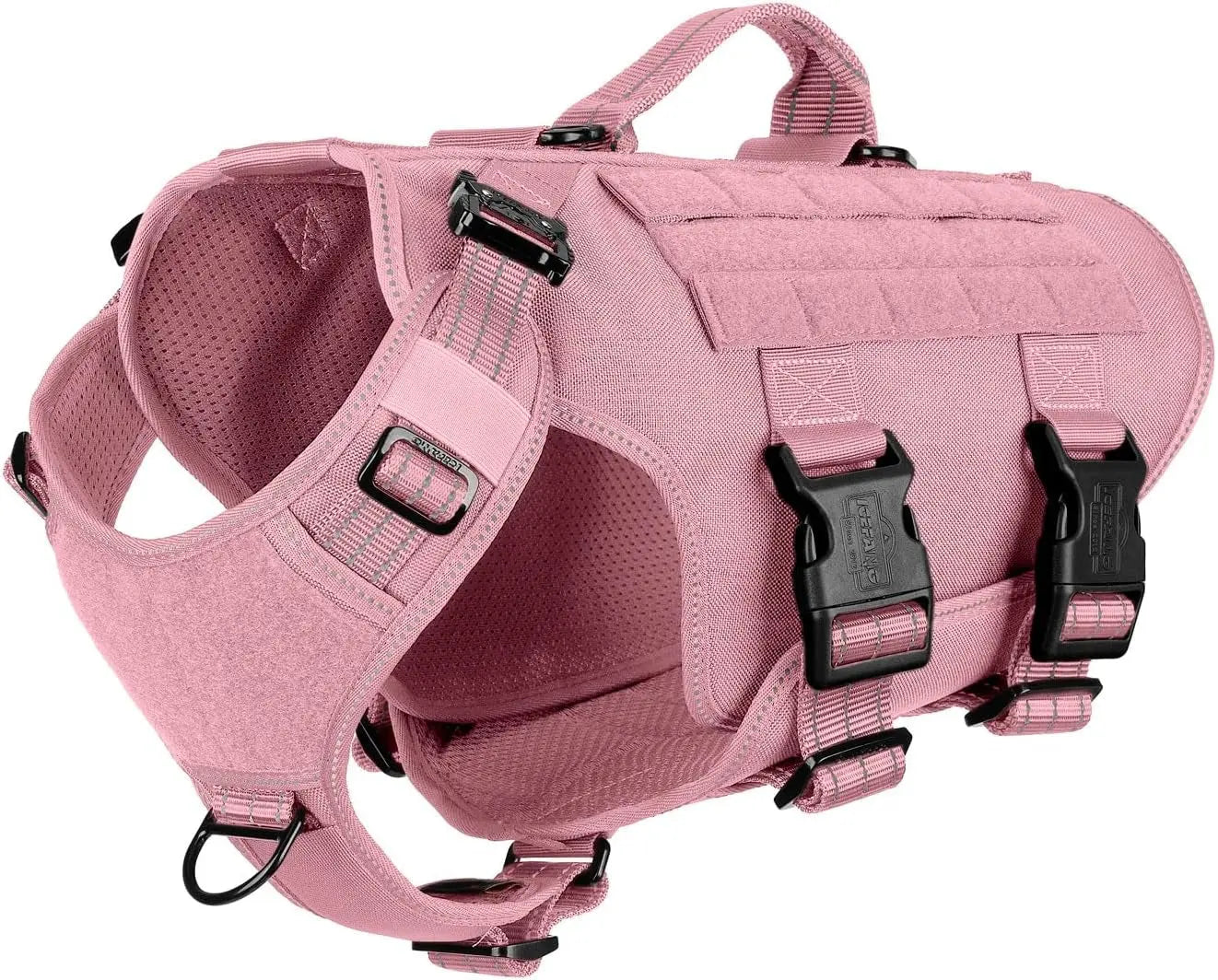 Tactical Dog Harness 6 Buckle No Pull MOLLE