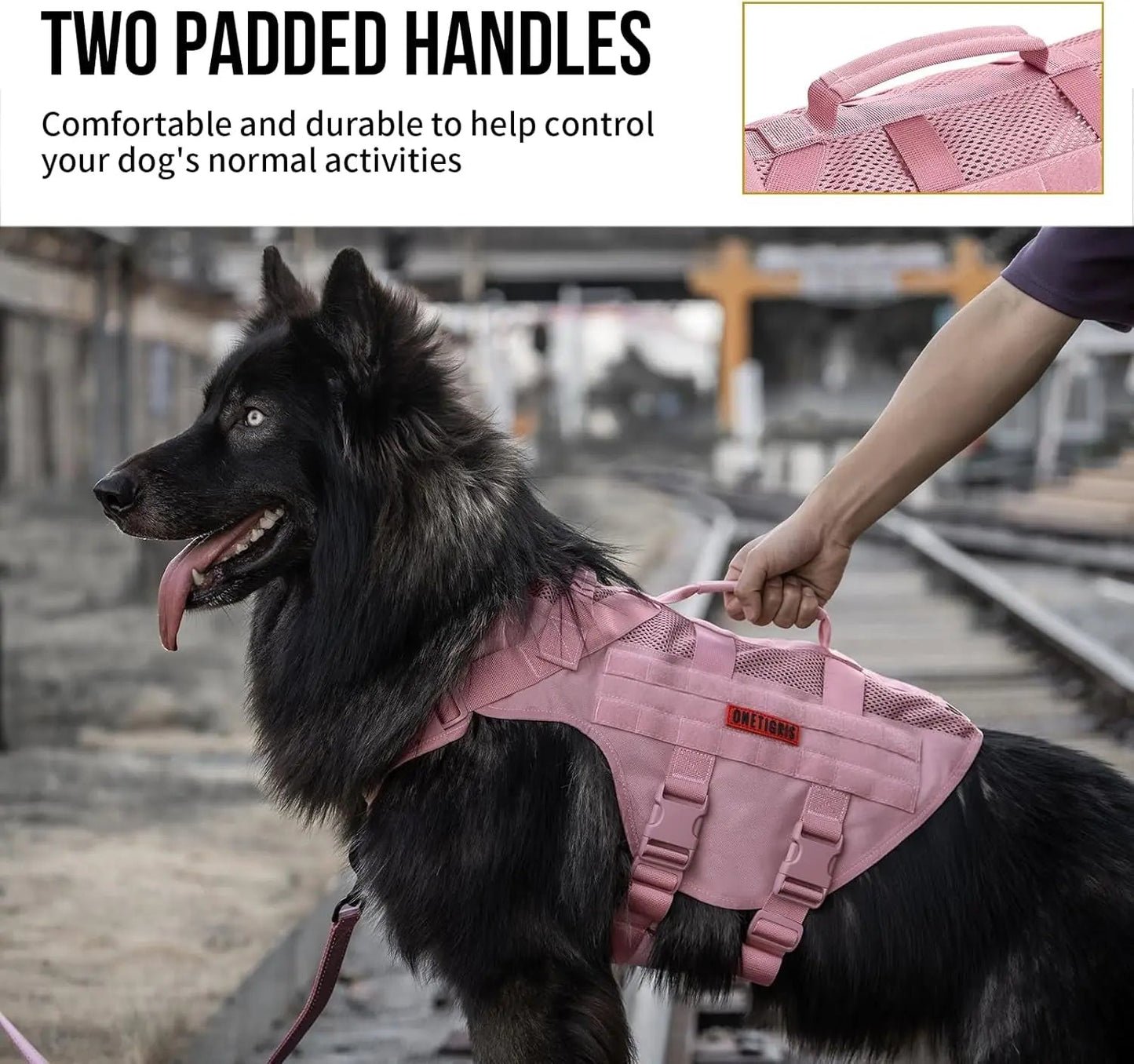 Tactical No-Pull Dog Harness