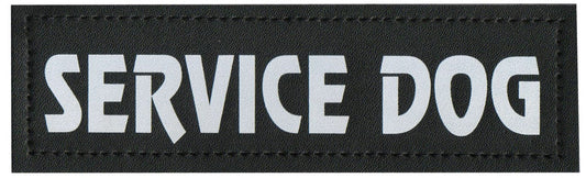 Service Dog Glow In The Dark - Leather Patch