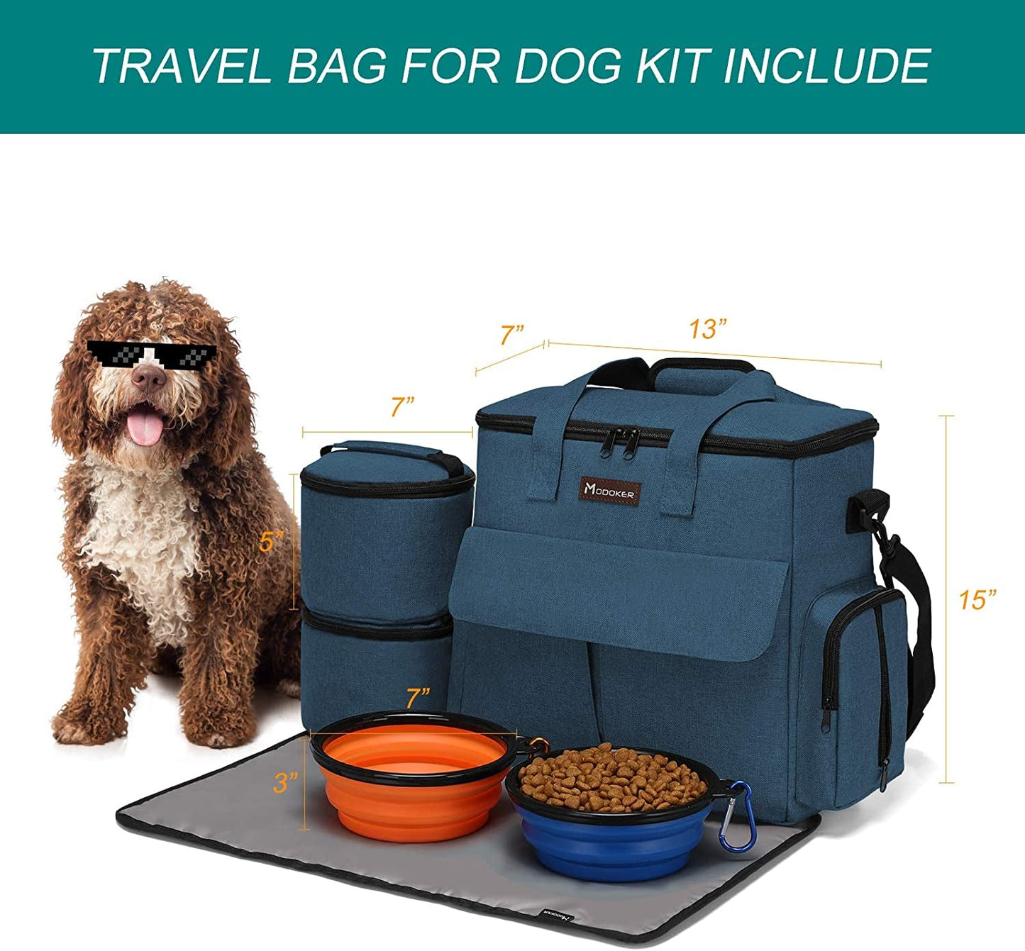 Weekend Pet Travel Set for Dog